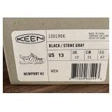 Newport Black and Stone Keen Size 13 Sandals
