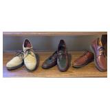 Three Pairs of Size 13 Mens Shoes by E.T. Wright and Vibram