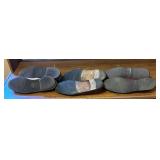 Three Pairs of Size 13 Mens Shoes by E.T. Wright and Vibram