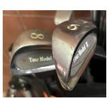 Golf Bag with Golf Clubs by Tour Model, Ben Hogan and More