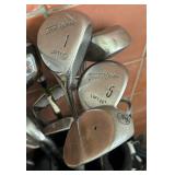 Golf Bag with Golf Clubs by Tour Model, Ben Hogan and More