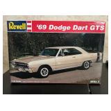 New Revell 1969 Dodge Dart GTS, Revell Thames Panel Truck and Revell Highway Scenes 1937 Ford with Die-cut Diorama Drive In