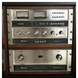 Crown Integrated Circuit Stereo Console, Crown Dual Channel Laboratory Amplifier and Crown Output Control Console