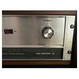 Crown Integrated Circuit Stereo Console, Crown Dual Channel Laboratory Amplifier and Crown Output Control Console