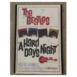 The Beatles "A Hard Days Night" Promotional Print