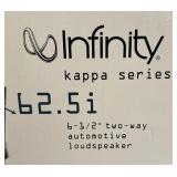 New Infinity Kappa Series 62.5i Two Way Automotive Loudspeaker