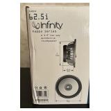 New Infinity Kappa Series 62.5i Two Way Automotive Loudspeaker