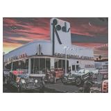 "Crankshaft Motors - Stromberg, California" Print by Larry Grossman
