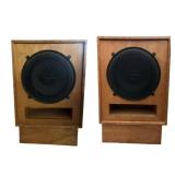 Pair of Altec Studio Monitor Loudspeakers Model: 604-8G