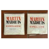 Guitar Strings by Dean Markley, Martin Marquis, D