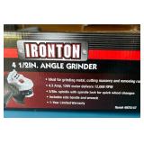 New Ironton 4 1/2 Inch Angle Grinder Model: 4975147