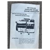 Kawasaki FW 1000 Generator Model: 075PKH-1M/A