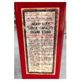 The Professional Quality Heavy Duty 1000 Pound Capacity Engine Stand