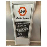 Black & Decker 5" Bench Grinder Model: 6135
