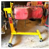 Performance Tool 1000 Pound Capacity Engine Stand with Plymouth Flathead 6 Motor