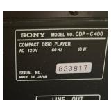 Sony Compact Disk Player Model: PS-LX520