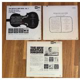 Three The Beatles Songbook Records