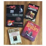 Four Books on the Beatles including Beatles Gear, The Beatles Album File & Complete Discography, 100 Best Beatles Songs and More