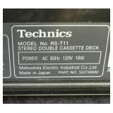Technics Stereo Double Cassette Deck Model: RS-T11