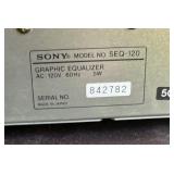 Sony Graphic Equalizer Model: SEQ-120