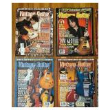 16 Editions of Vintage Guitar Magazines