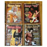 16 Editions of Vintage Guitar Magazines