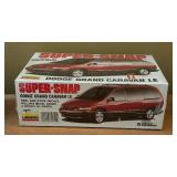 New Lindberg 1953 Ford Victoria, AMT Ertl 1949 Ford Coupe and Lindberg Dodge Grand Caravan LE Model Car Kits