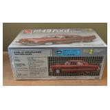 New Lindberg 1953 Ford Victoria, AMT Ertl 1949 Ford Coupe and Lindberg Dodge Grand Caravan LE Model Car Kits