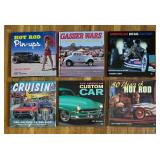 Six Books on Cars including Gasser Wars, Drag Racing, The American Custom Car and More