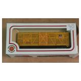 Bachmann Ho Scale 1941 Box Car, 1942 Three Dome Tank and Wood Stock Car