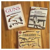 Books on Firearms including The Illustrated Directory of Guns, 50 Guns that Changed America