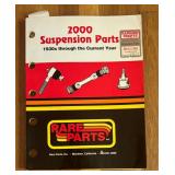 Automotive Books including 2000 Suspension Parts, Year One, Chilton Repair Manual and More