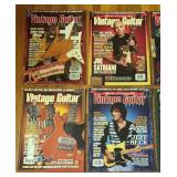 16 Vintage Guitar Magazines