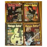 16 Vintage Guitar Magazines