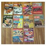 Vintage Car Magazines including Rod Custom, Car Model, Hot Rod Junior and More
