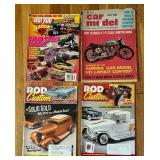 Vintage Car Magazines including Rod Custom, Car Model, Hot Rod Junior and More