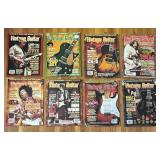 8 Editions of Vintage Guitar Magazines