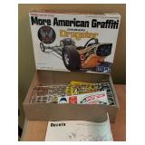 AMT 1929 Ford Woody Pick-Up Truck, John Milners Dragster and Revell Hot Rod Car Model Kits