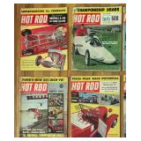 14 Editions of Hot Rod Magazines