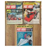 14 Editions of Hot Rod Magazines