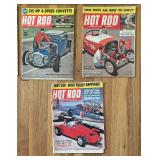 14 Editions of Hot Rod Magazines