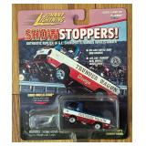 New Johnny Lightning Show Stoppers Trucks including John Ludwicks Famous Wheel Stander, Cool Richie Travers Famous Wheel Stander and More