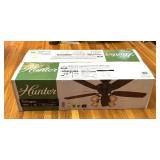 New Hunter Turlington Ceiling Fan with Multiple Mounting Options