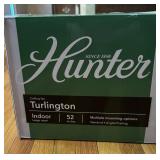 New Hunter Turlington Ceiling Fan with Multiple Mounting Options