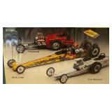 New Revell Hot Rod Tony Nancy "Hall of Fame" Dragsters Model Car Kit