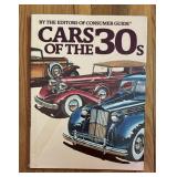 Books on Cars including The American Automobile, Cars of the 30