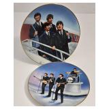 Pair of Commemorative Beatles Plates