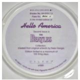 Pair of Commemorative Beatles Plates