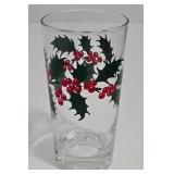 Set of Vintage Libbey Holiday Tumblers & Mugs