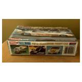 Three New Monogram Snap Tite Model Car Kits including Pepsi Challenger, Blue Max and Budweiser King